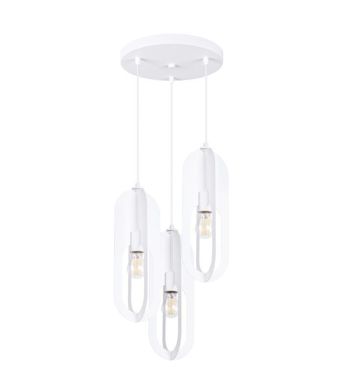 Nicus Cluster Pendant Ceiling Light White-2