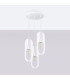 Nicus Cluster Pendant Ceiling Light White-3