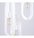 Nicus Cluster Pendant Ceiling Light White-7