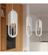Nicus Cluster Pendant Ceiling Light White-17