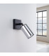 Winx Single Spotlight Black Chrome-3