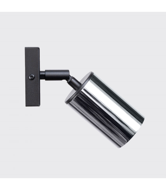 Winx Single Spotlight Black Chrome-6