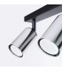 Winx 2 Light Twin Ceiling Spotlight Black Chrome-6