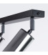 Winx 2 Light Twin Ceiling Spotlight Black Chrome-7