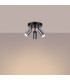 Winx 3 Light Ceiling Spotlight Clusters Black Chrome-2