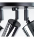 Winx 3 Light Ceiling Spotlight Clusters Black Chrome-8