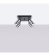 Winx 4 Light Ceiling Spotlight Clusters Black Chrome-3