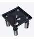 Winx 4 Light Ceiling Spotlight Clusters Black Chrome-4