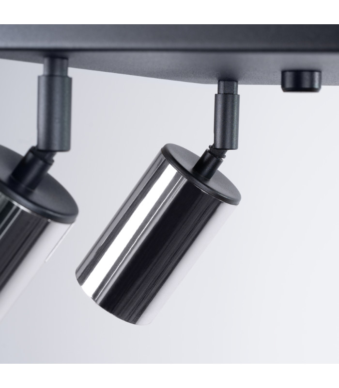 Winx 4 Light Ceiling Spotlight Clusters Black Chrome-6