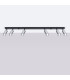 Winx 6 Light Ceiling Spotlight Bar Black Chrome-3