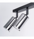 Winx 6 Light Ceiling Spotlight Bar Black Chrome-6