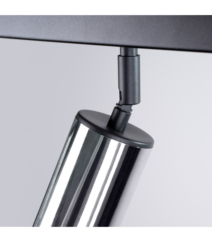 Winx 6 Light Ceiling Spotlight Bar Black Chrome-9
