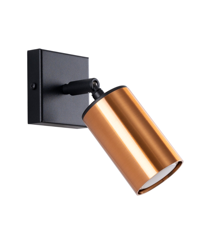 Winx Single Spotlight Black Copper-1