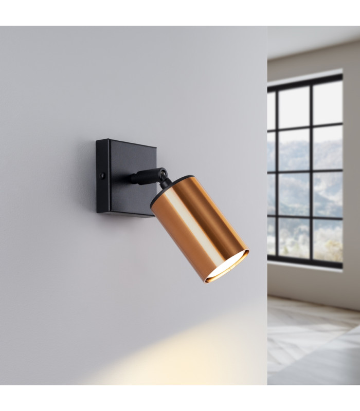 Winx Single Spotlight Black Copper-2