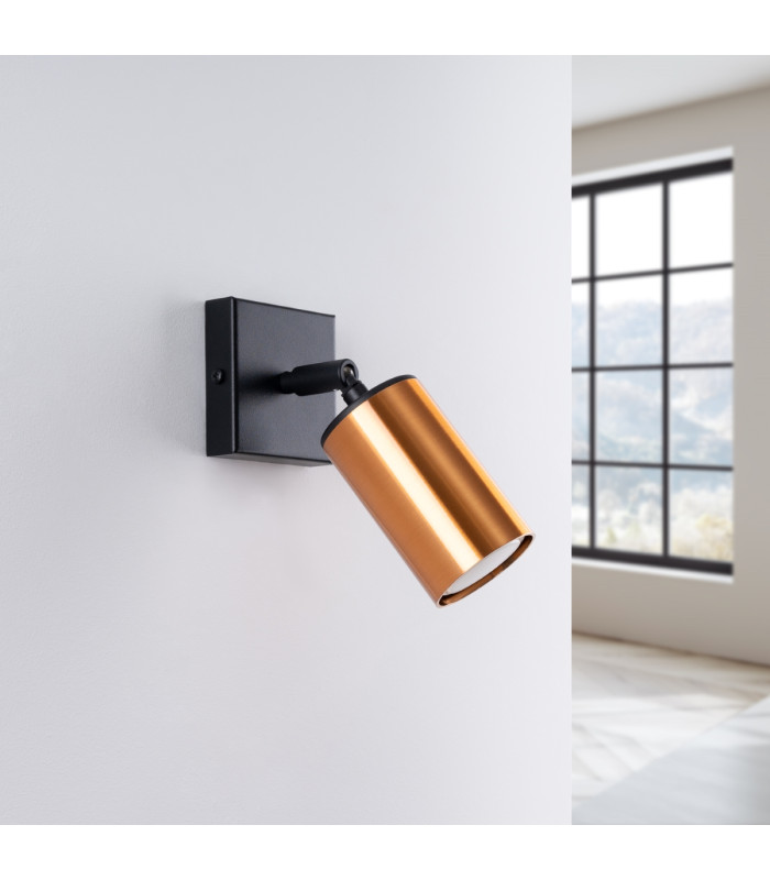 Winx Single Spotlight Black Copper-3