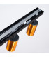 Winx 3 Light Ceiling Spotlight Bar Black Copper-4