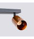 Winx 3 Light Ceiling Spotlight Bar Black Copper-5