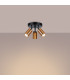 Winx 3 Light Ceiling Spotlight Clusters Black Copper-2