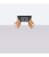 Winx 4 Light Ceiling Spotlight Clusters Black Copper-3