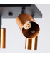 Winx 4 Light Ceiling Spotlight Clusters Black Copper-5
