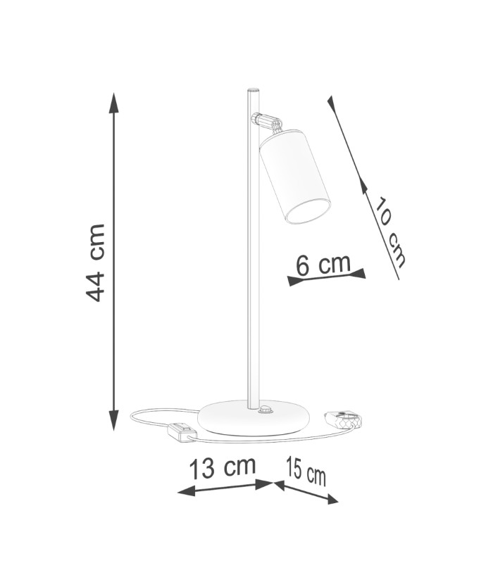 Winx Table Lamp Black Copper-8