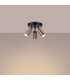 Winx 3 Light Ceiling Spotlight Clusters Black Gold-2