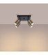 Winx 4 Light Ceiling Spotlight Clusters Black Gold-2