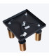 Winx 4 Light Ceiling Spotlight Clusters Black Gold-4