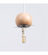 Pekka Globe Pendant Ceiling Light White Natural Wood-6