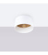 Telesto Cylindrical Ceiling Light White Light Brown-3