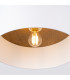 Telesto Cylindrical Ceiling Light White Light Brown-7