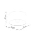 Telesto Cylindrical Ceiling Light White Light Brown-8