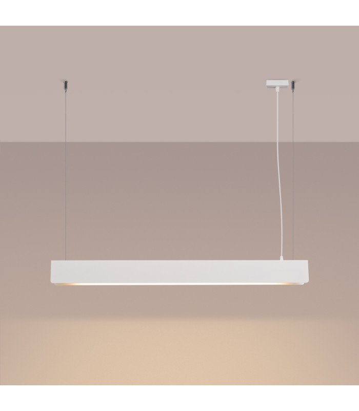 Spark Bar Pendant Ceiling Light White-2