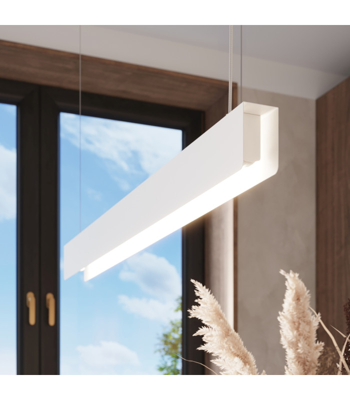Spark Bar Pendant Ceiling Light White-17
