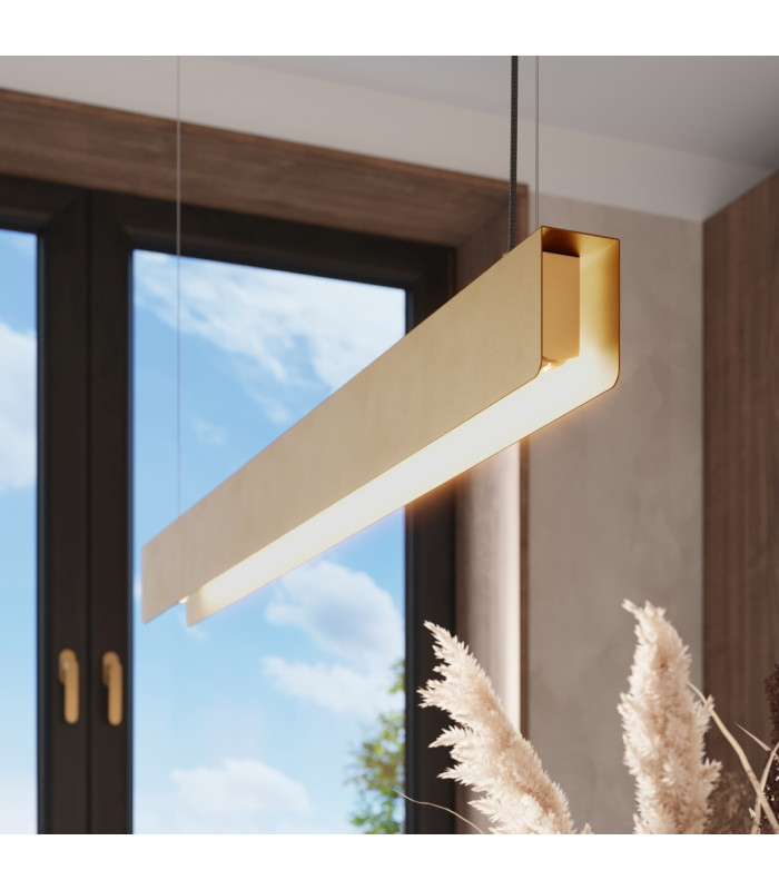 Spark Bar Pendant Ceiling Light Gold-17