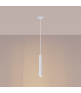 Prysm Slim Pendant Ceiling Light White-2
