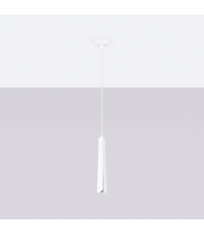 Prysm Slim Pendant Ceiling Light White-3
