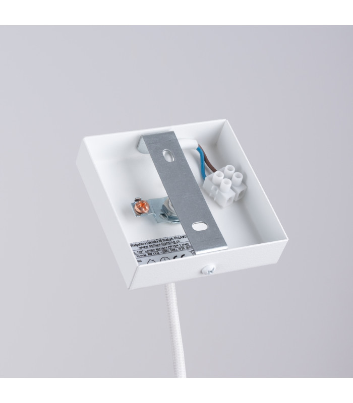 Prysm Slim Pendant Ceiling Light White-4
