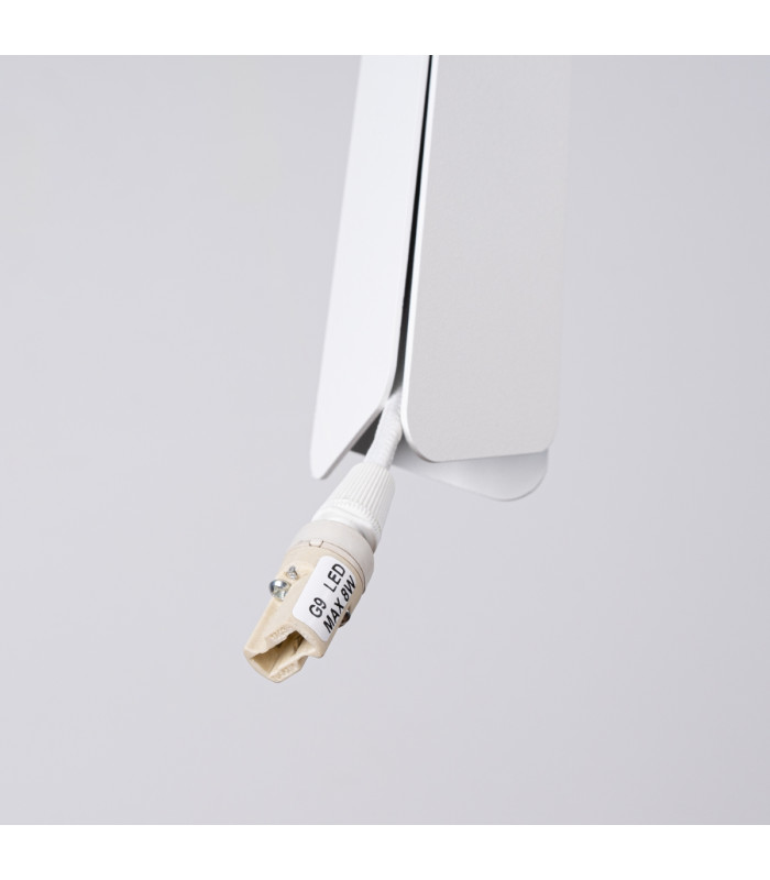 Prysm Slim Pendant Ceiling Light White-6