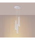Prysm 3 Light Cluster Pendant Ceiling Light White-2