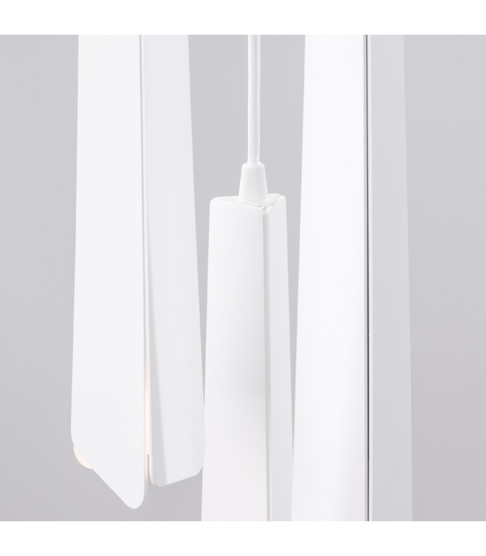 Prysm 3 Light Cluster Pendant Ceiling Light White-9