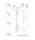 Prysm 3 Light Cluster Pendant Ceiling Light White-13