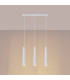 Prysm 3 Light Bar Pendant Ceiling Light White-2