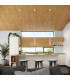 Prysm 3 Light Bar Pendant Ceiling Light White-16
