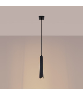 Prysm Slim Pendant Ceiling Light Black-2