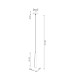 Prysm Slim Pendant Ceiling Light Black-10