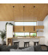 Prysm Slim Pendant Ceiling Light Black-12