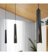 Prysm 3 Light Cluster Pendant Ceiling Light Black-15