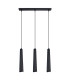 Prysm 3 Light Bar Pendant Ceiling Light Black-1