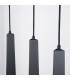 Prysm 3 Light Bar Pendant Ceiling Light Black-9